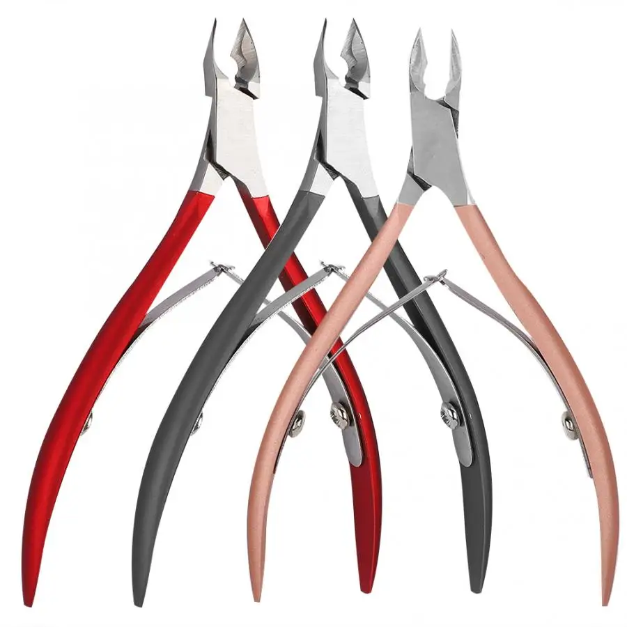 Кусачки для ногтей из нержавеющей стали ножницы омертвевшей кожи приспособление