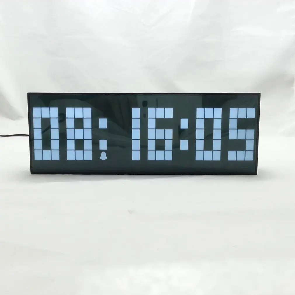 Светодиодный цифровой будильник умный креативный прикроватный с речевым