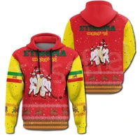 tessffel ethiopia county christmas africa native tribe lion retro harajuku tracksuit 3dprint menwomen funny casual hoodies a5