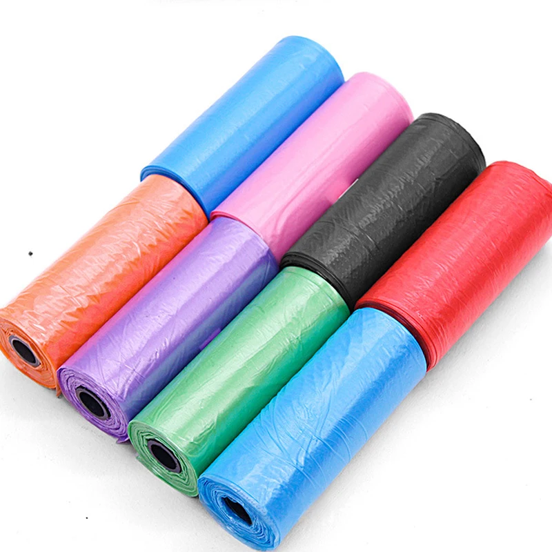

1Roll Dog Poop Bag Degradation Disposable Garbage Bag Carton Pick Up Toilet Bags Cat Waste Bags Outdoor Cleaning Poop Bag Supply