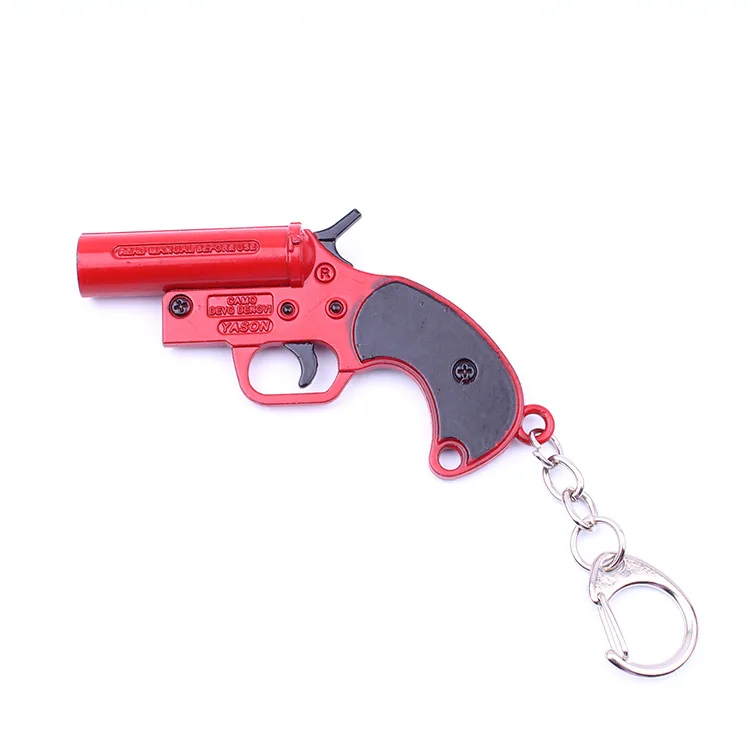 PUGB новая сигнальная модель мужской брелок пистолет оружия кулон настроение