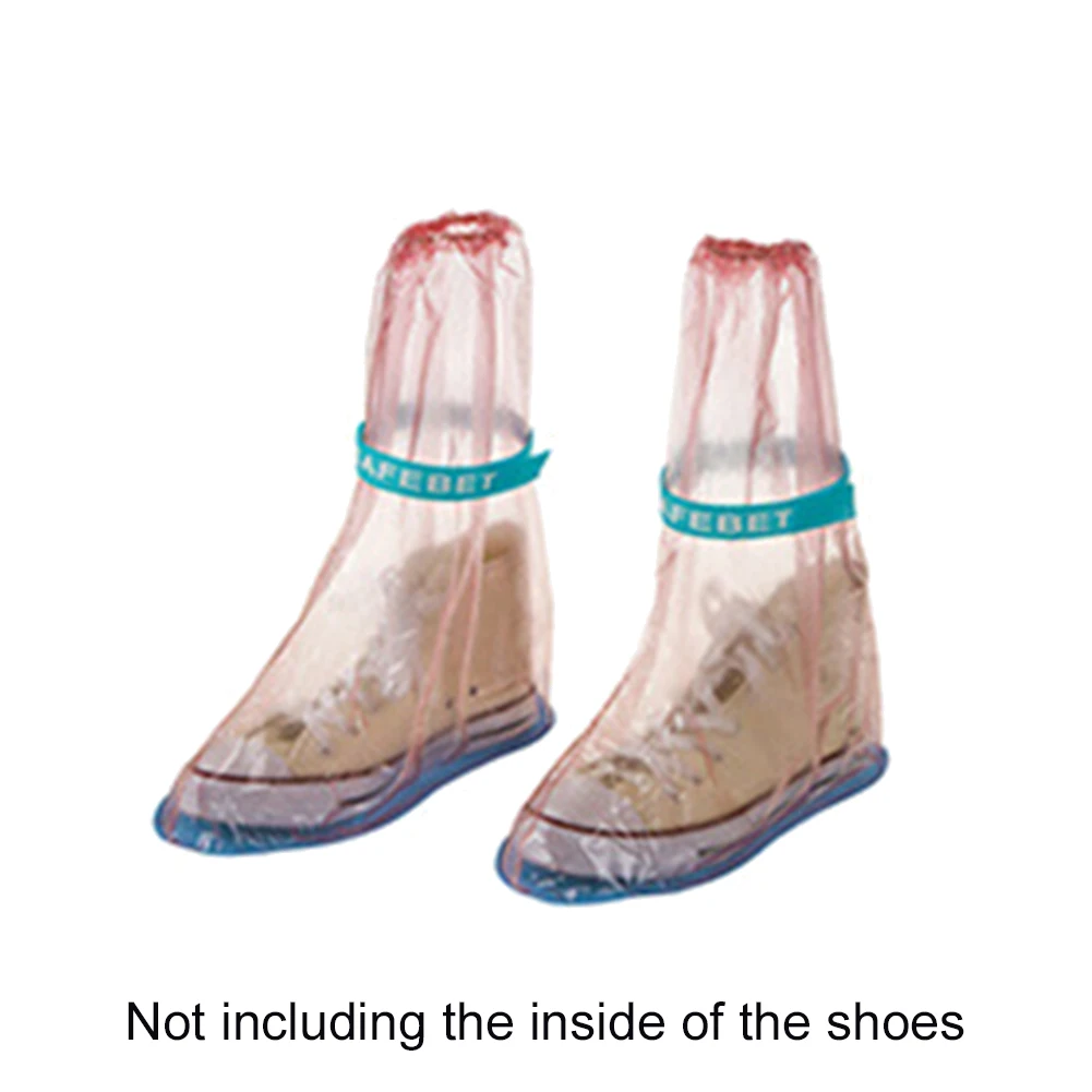 1 Pair Unisex Waterproof Anti-skid Reusable Rainy Day Shoes Boot Cover Overshoes | Дом и сад