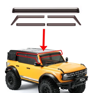 1:10 1/10 TRX 4 TRX4 Ford Bronco 92076-4 upgrade accessories Climbing car Rain Cover Window Protection Water Curtain