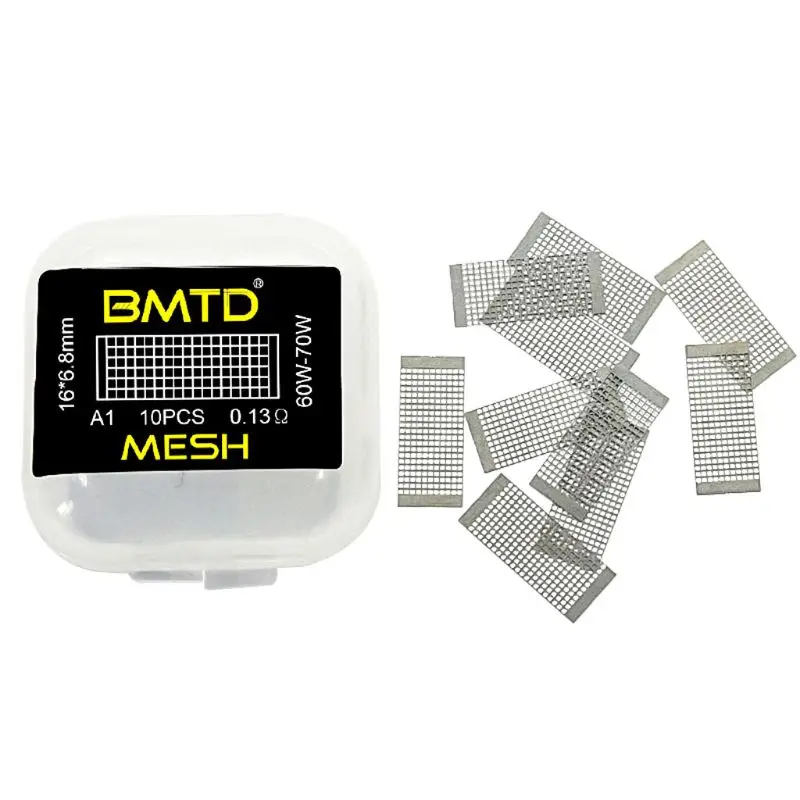 

10Pcs/Lot Meshwork Pre-Built Mesh Coils A1 Mesh Style Coil Wire for Vandy Vape RTAs Wotofo Profile RDA Accessories High Quality