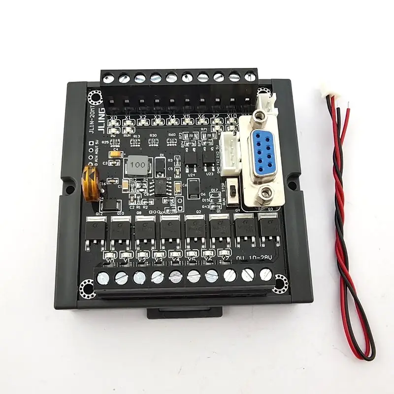 PLC FX1N-20MT rail mounting with the same point volume plc programmable logic controller Input 12 points output 8 points