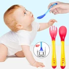 Ложка силиконовая для измерения температуры, для детей