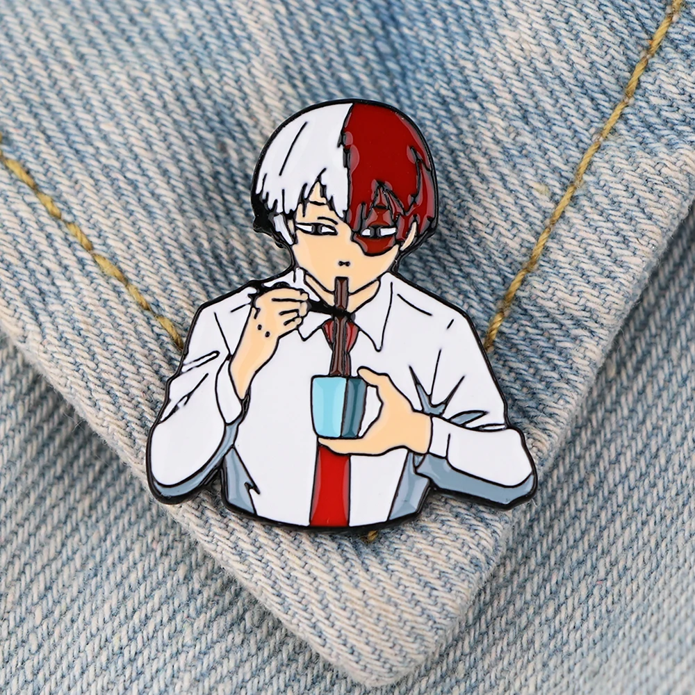 

20 шт./лот MD939 DMLSKY аниме забавная брошь эмалевый значок металлические значки значок на рюкзак брошь значки