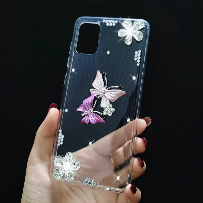 Чехол с бриллиантами A71 A51 A31 A21 M21 A11 M31 для Samsung Galaxy S6 S7 Egde S8 S9 S10E S10 5G S20 Ultra Plus J7 Neo Nxt |