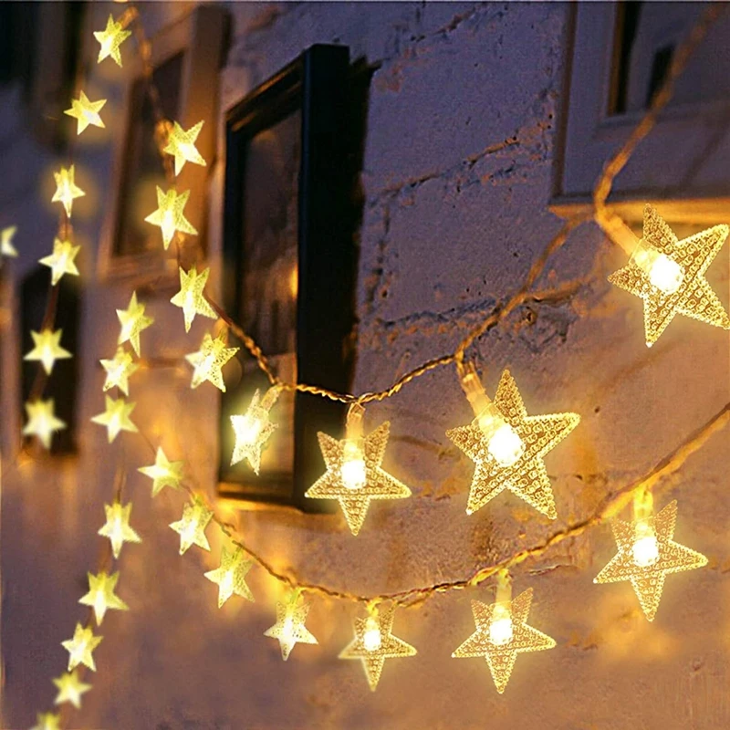 

3M/6M/10M LED Garland Fairy String Lights Battery Powered Christmas Bulb Twinkle Decorative Lights Home Wedding Party Decoration