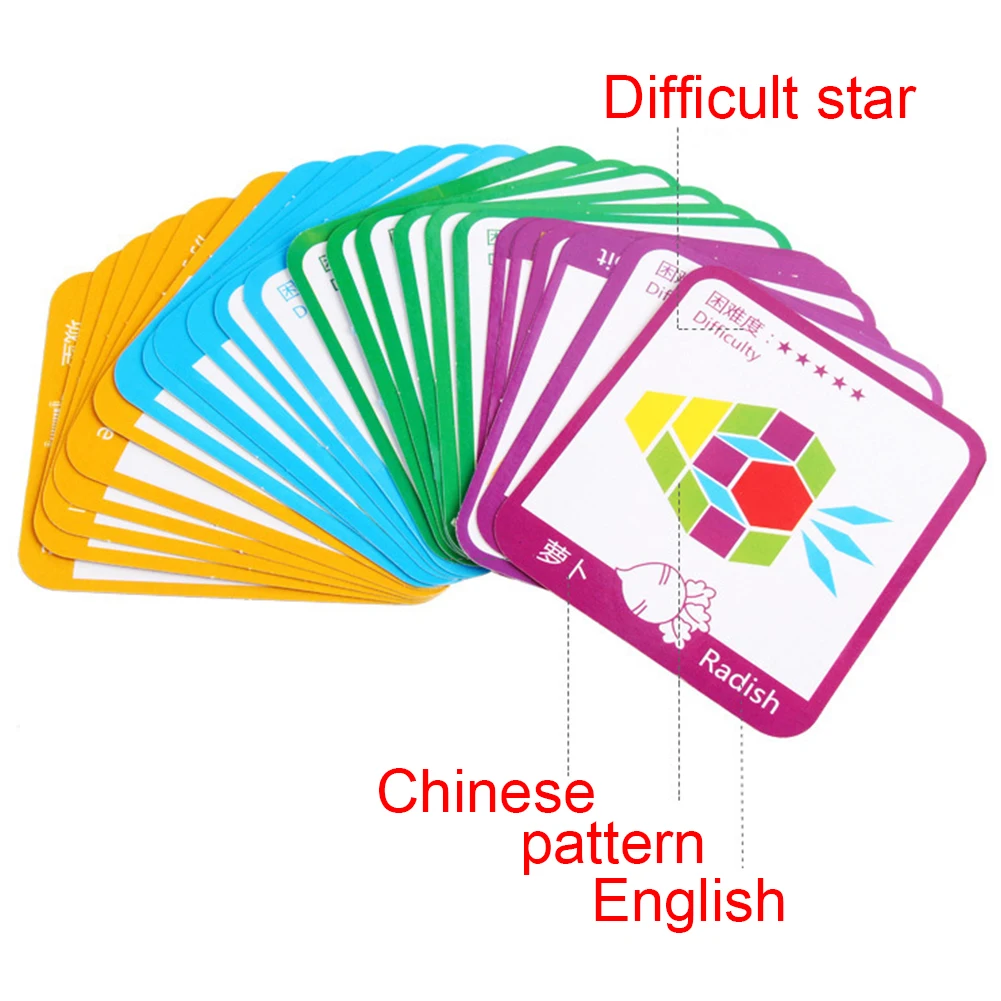 155 шт. детские развивающие игрушки забавные Монтессори интеллектуальные игры Обучающий набор деревянных блоков формы разрезание красочные IQ шаблон
