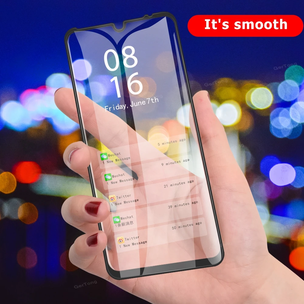 9H полное покрытие закаленное стекло для Moto G8 Play G7 Plus E6 One Макросъемка защита