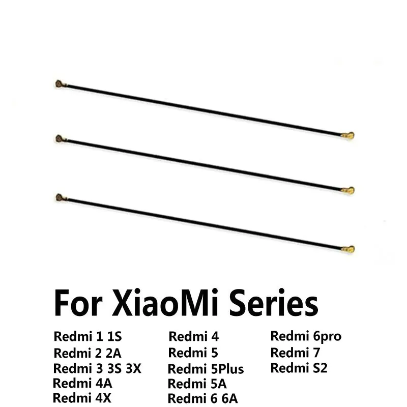 Новый коаксиальный разъем сигнала Wi Fi антенны гибкий кабель для Xiaomi Redmi 1S 2 2A 3 3S 3X 4