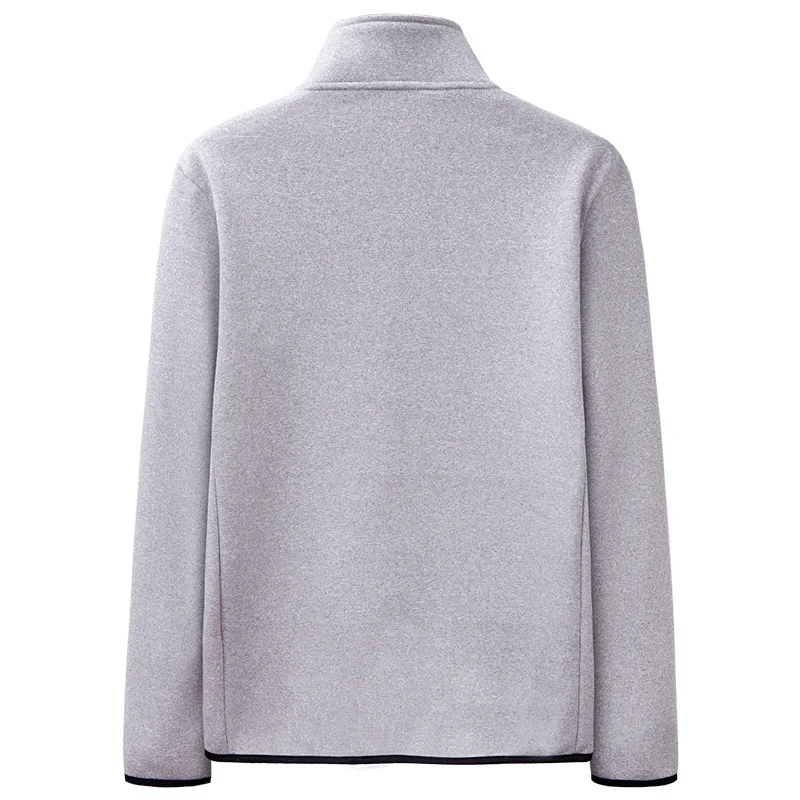 Autumn Winter Men Sweatshirt Fleece Jacket Male Cardigan Hoodies Stand Collar Sportswear Tracksuit Baseball Coat | Мужская одежда