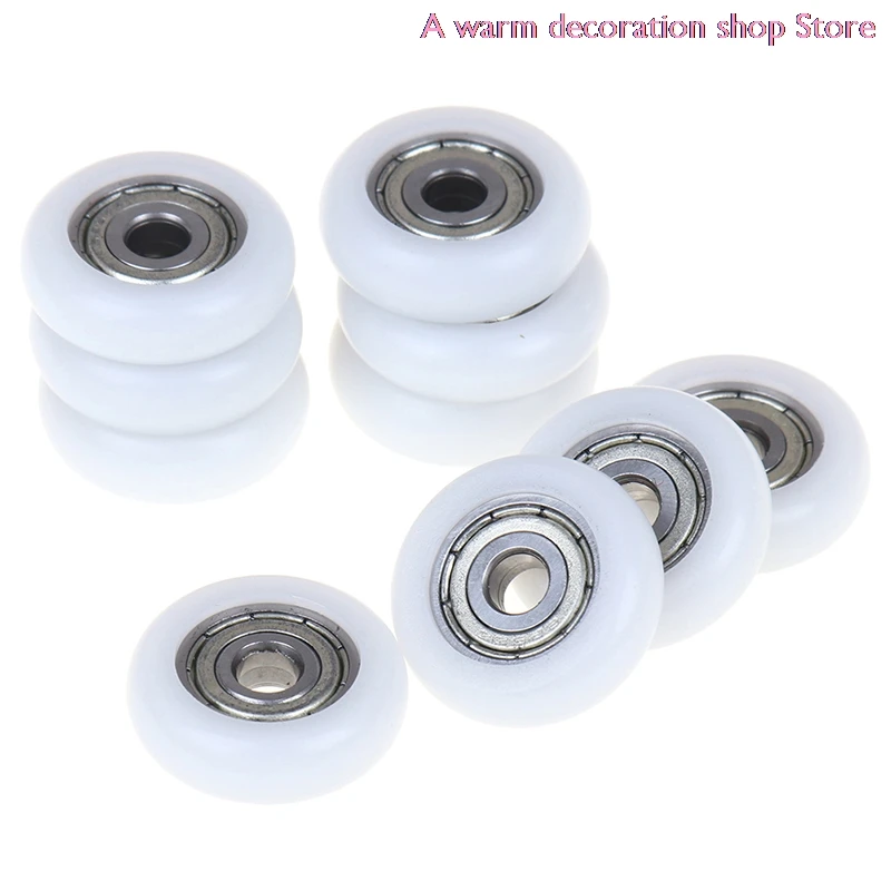 2/5/10 шт. раздвижные колеса валик для душа пластиковые двери сменные роликовые