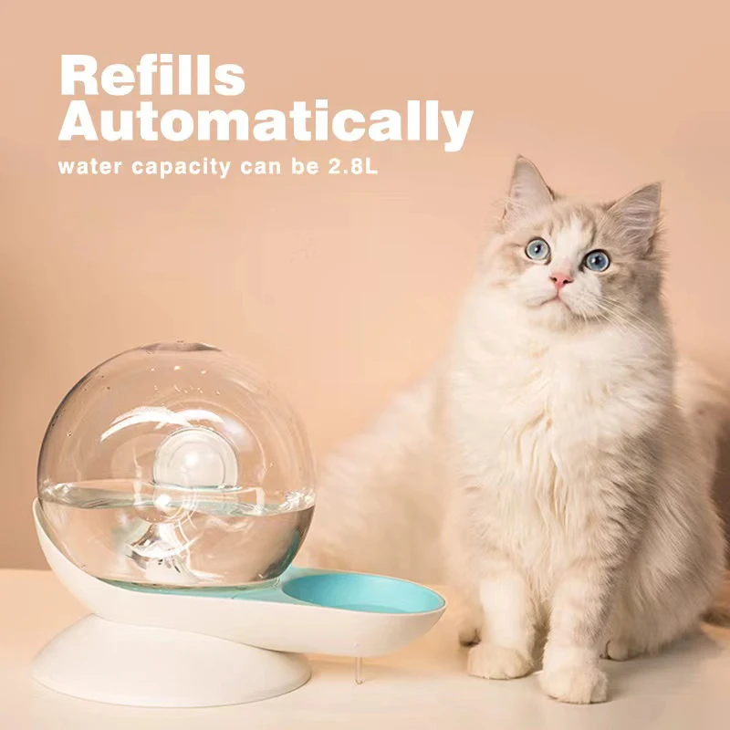 

Cat drinking fountain pet automatic drinking fountain cat drinking water snail automatic drinking fountain dog drinking fountain