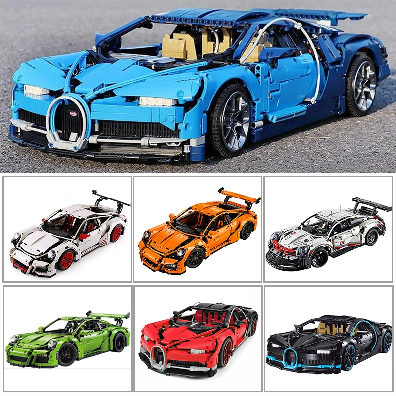 Техника Decool 20086 20086C 20001 гоночный автомобиль строительные блоки кирпичи
