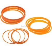 motor belts lug belt orange color single side belt for broternecchiwhiteelansingerpfaffnew homevikingfeiyueacmeetc