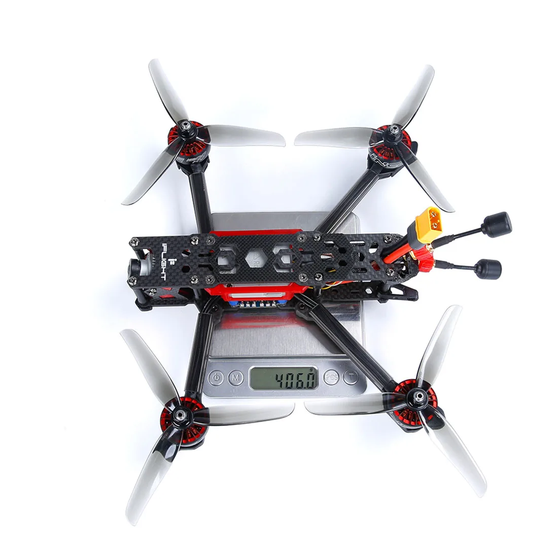 

iFlight TITAN DC5 5inch 222mm 4s/6s HD FPV Racing Drone BNF W/SucceX-D F7 50A Stack/XING-E 2207 2450/1800KV Motor