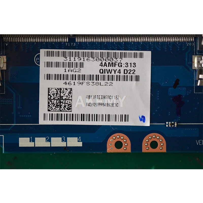 Y580 QIWY4 LA-8002P motherboard For Lenovo Laptop Motherboard 90001314 GTX660M 2G HM76 DDR3 support i7 Test 100% work | Компьютеры и