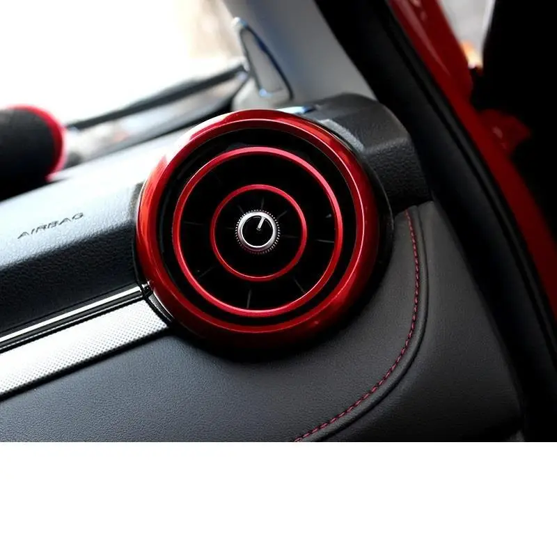 Выпускной кондиционер рулевое зажигание колес автомобильный хром декоративные