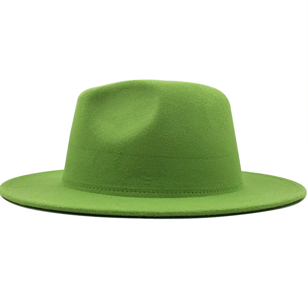 Фетровая шляпа FS с широкими полями для церкви свадьбы шляпы в стиле джаз |