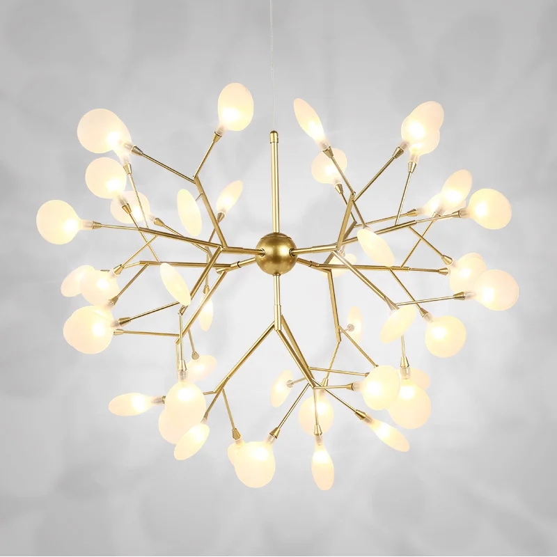 2019 нордическая люстра Светлячок постмодерн Led свет творческое искусство