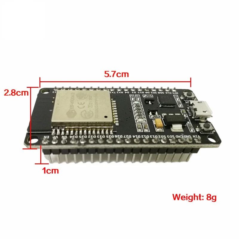 Макетная плата ESP32 беспроводная панель управления 2 в 1 с Wi-Fi и Bluetooth двухъядерный
