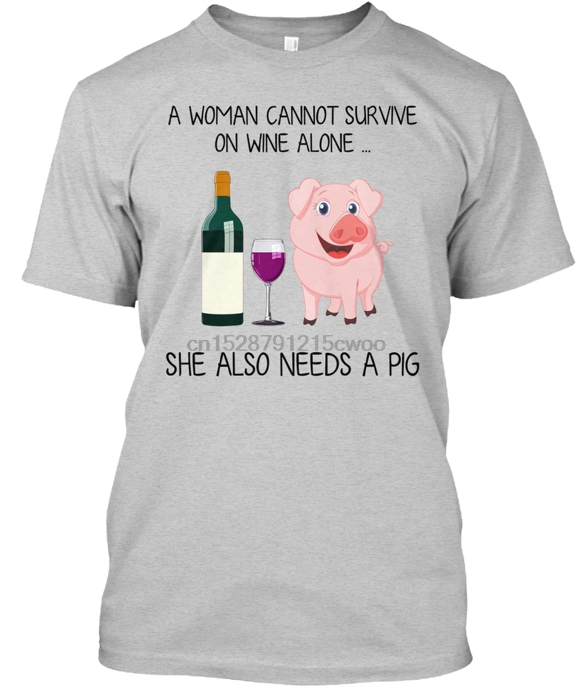 Мужская футболка Pig Wine (N) женская футболка| |