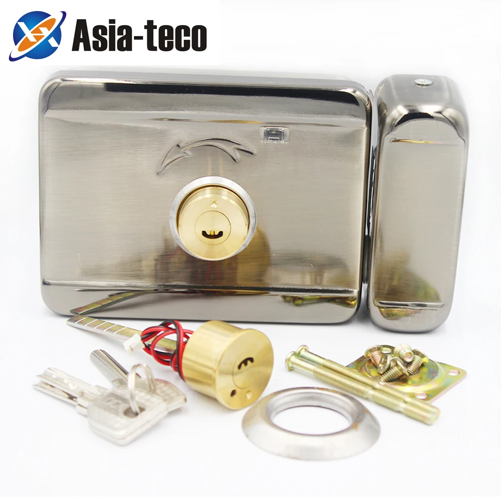 Система контроля доступа DC12V электронный дверной замок Противоугонный