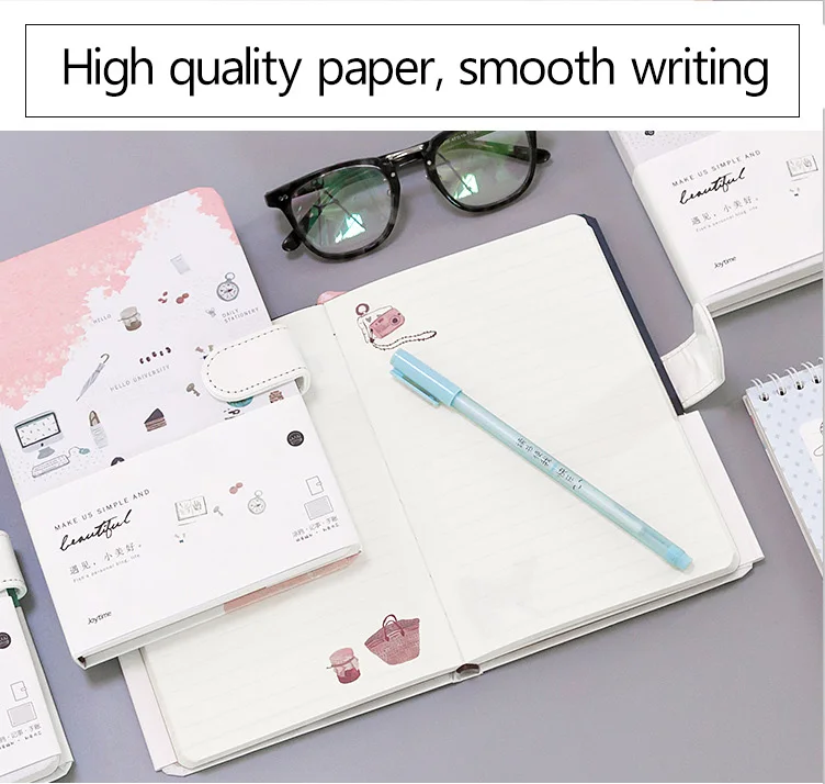 Милый блокнот для путешественников, Kawaii ежедневник, ежедневник,, Filofax, еженедельный ежедневный блокнот для путешественников с цветными страницами, канцелярские принадлежности
