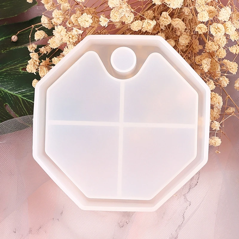 

1 Set Jewelry Organizer Box Silicone Resin Mold for Women Kids, DIY Multi-Layer Rotating Jewelry Tray Storage Case