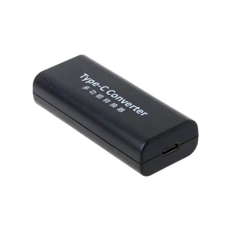 DC usb type C Мужской мощность зарядное устройство конвертер адаптер разъем для lenovo Dell Hp Asus ноутбук адаптер 20 в 3.25A квадратный разъем Женский