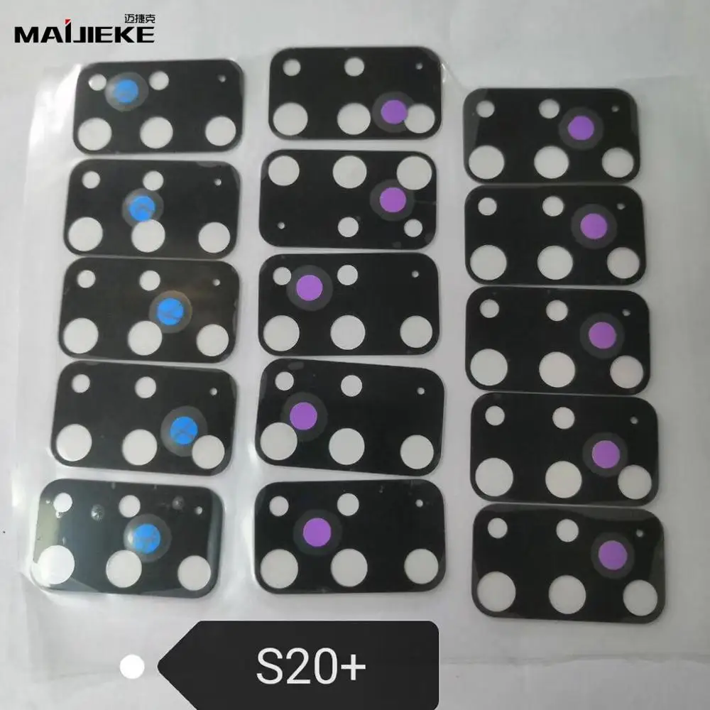

10PCS New Camera Lens Glass for Samsung Galalxy S20+ S10 S9 S8 plus Note 10 plus Note 9 8 Back Camera Glass Lens replacement