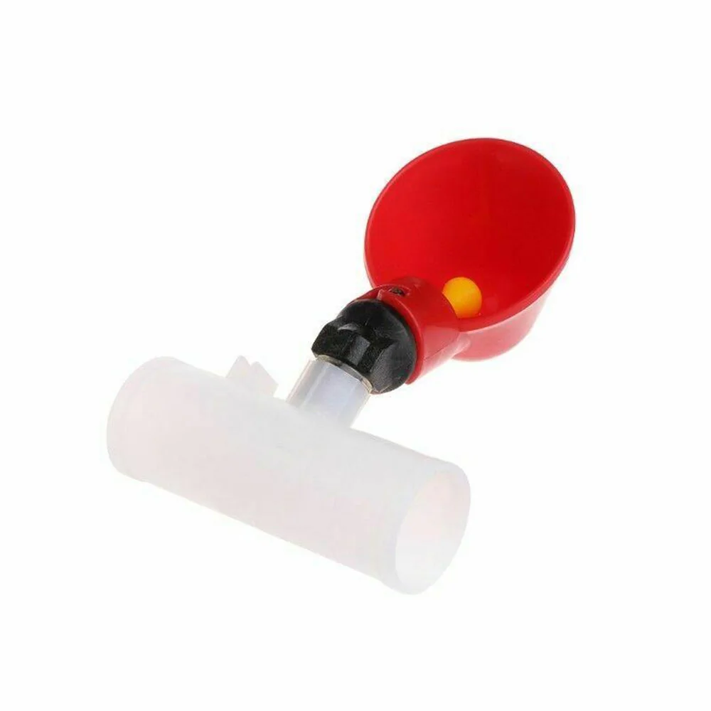 

10PCS Poultry Water Drinking Cups Chicken Bird Automatic Drinker Feeder Nipple For Pigeons, Quails, Birds, Chickens