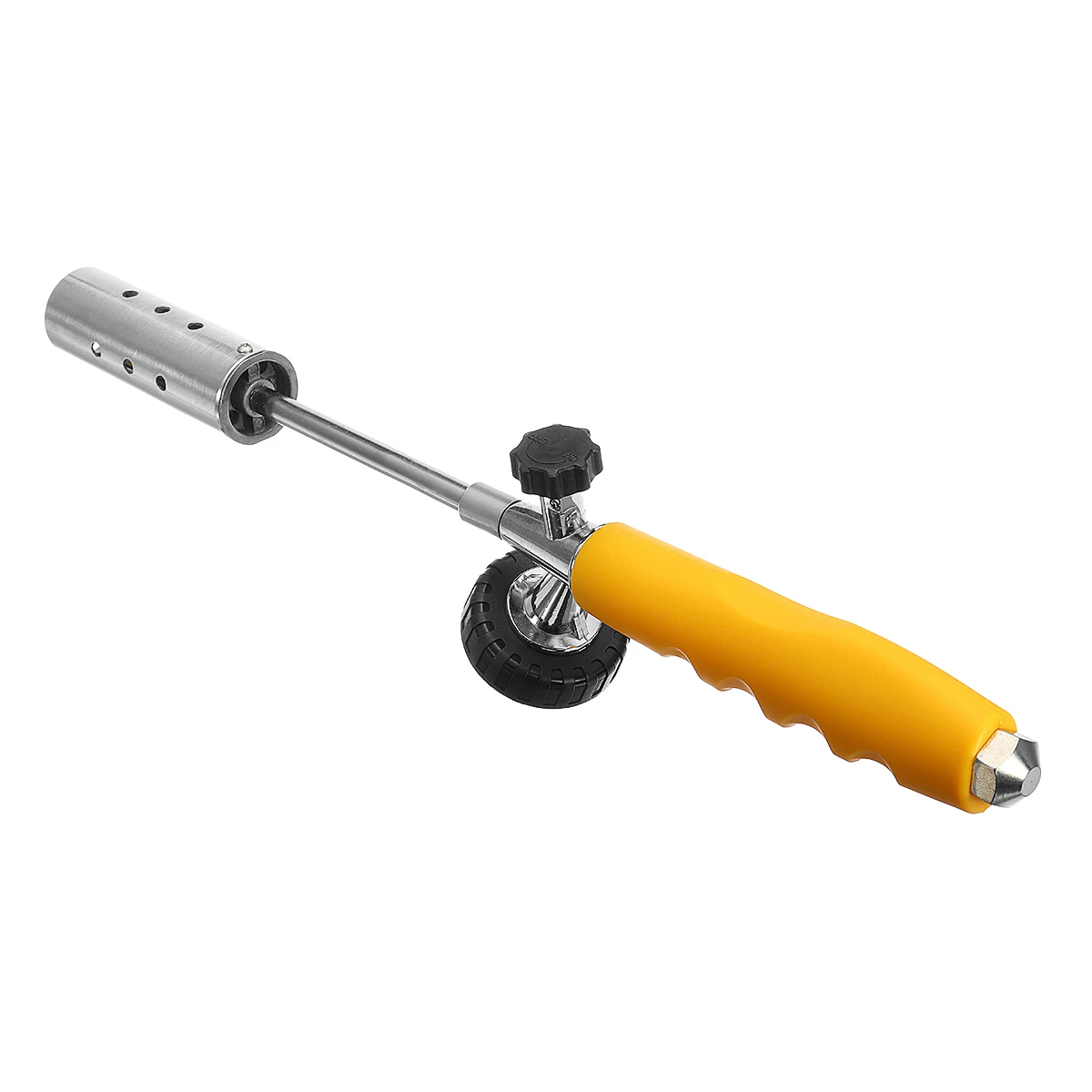 Бесплатная доставка Корневище убийца Трава Куст Сад Убийца Горелка Комплект Рукоятка Бутан Газовая горелка с 2 расширительными стержнями Нержавеющая стальная Спрей.