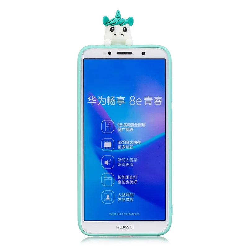 Чехол для huawei Y5, чехол для huawei Y 5 Y5 prime Y5 Lite Y5, чехол, Мультяшные 3D куклы, игрушки, конфеты, мягкий силиконовый чехол s