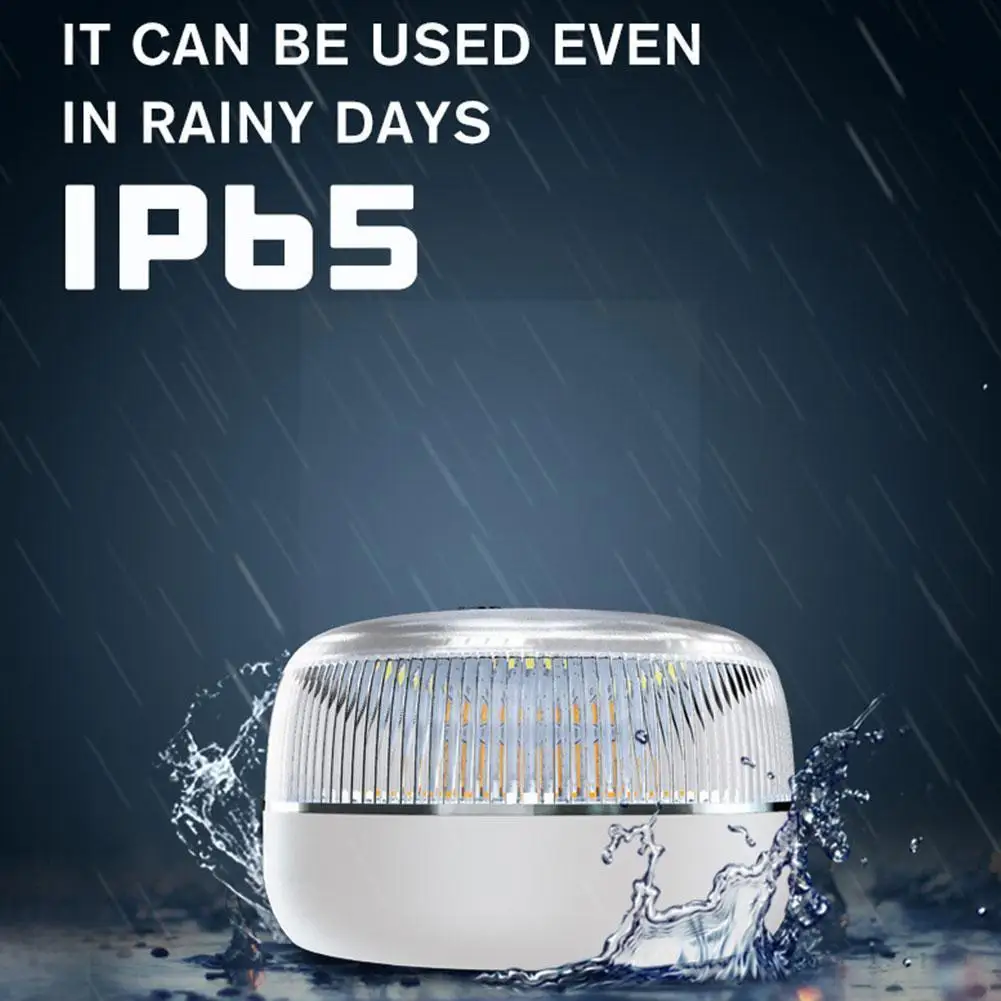 

1pcs Emergency Light Strobe Light v16 Car Emergency Lights cable Light Emergency Flashing USB charging U2Z9