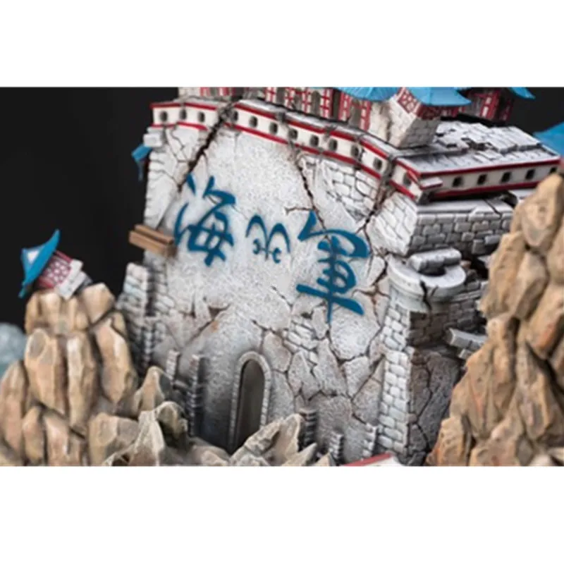 

20" ONE PIECE Edward Newgate Statue Whitebeard Pirates Bust Full-Length Portrait Four emperor GK Action Model Toy BOX 50CM Q580