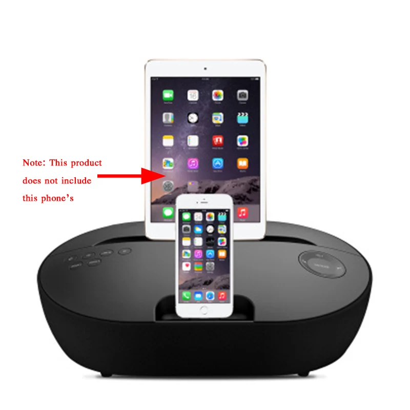 

Mobile phone charging base audio Bluetooth wired speaker mobile phone dual interface wireless Bluetooth charging base