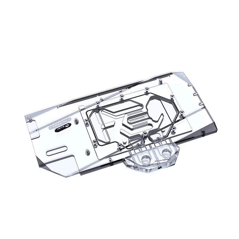 Водяной охладитель Bykski для игровой видеокарты ASUS TUF RX6900XT O16G RX6800XT RX6800 блок G1/4 дюйма