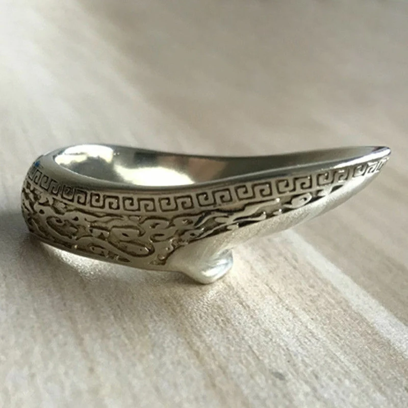 

Guard Finger Ring Buckle Ring Buckle Hand Protector Archery Brass Thumb