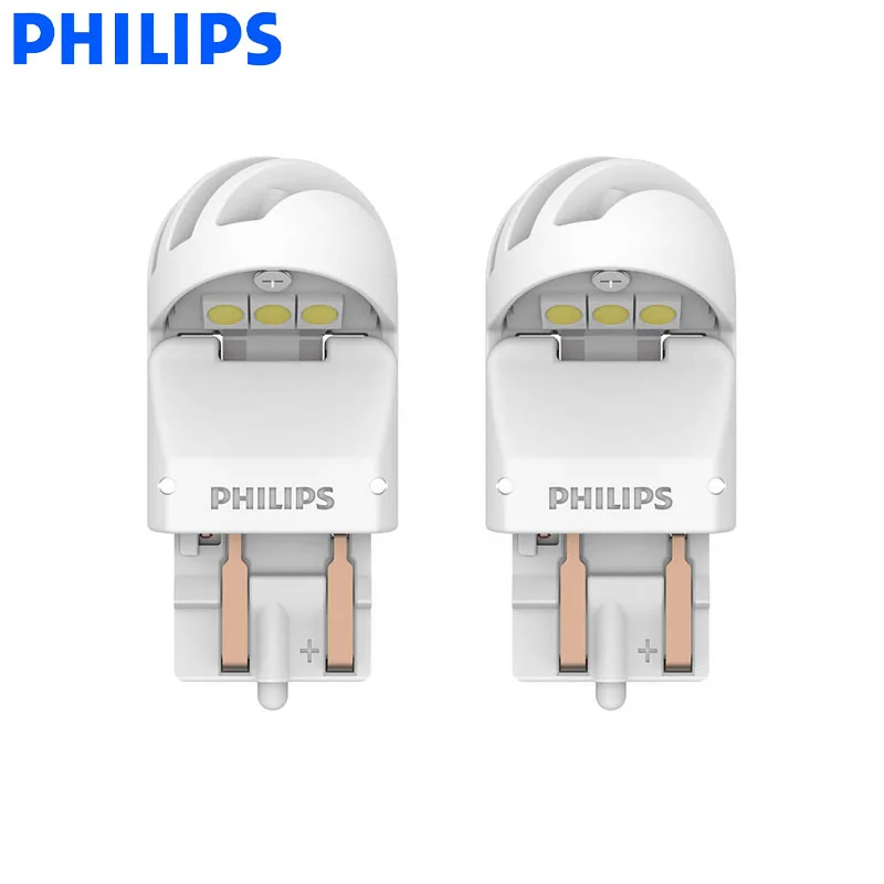 Philips X treme Ultinon светодиодный светильник gen2 W21/5 Вт T20 7443 12 в 6000 К белые автомобильные