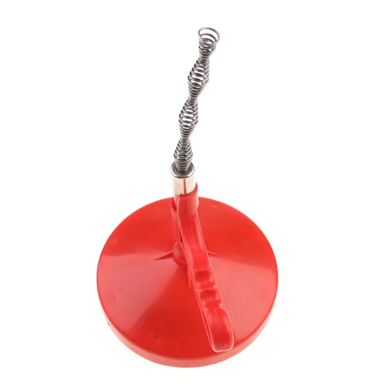 

Shower Drain Auger Plumbing Snake Pipe Cleaner Plumber Toilet Snake Auger for Bathroom Toilet Kitchen G5GB