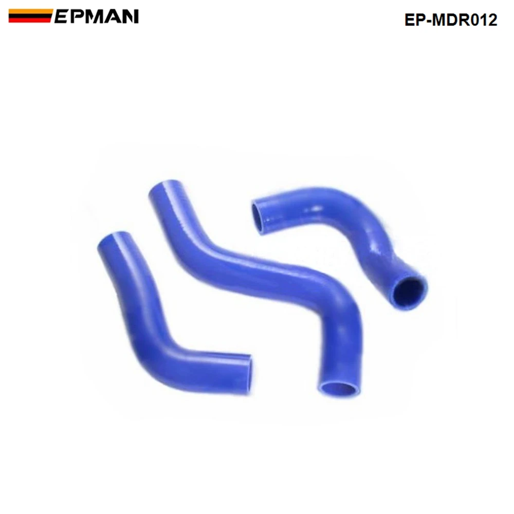 

Racing Silicone turbo intercooler Radiator hose kit For Mazda MX5 89-05 1600cc (3pcs) EP-MDR012