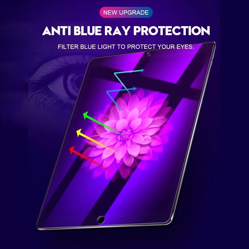 Защита экрана для iPad 10 2 3 4 Mini 5 2019 Air защита от синего света iPed Pro 9 7 11 12 закаленное