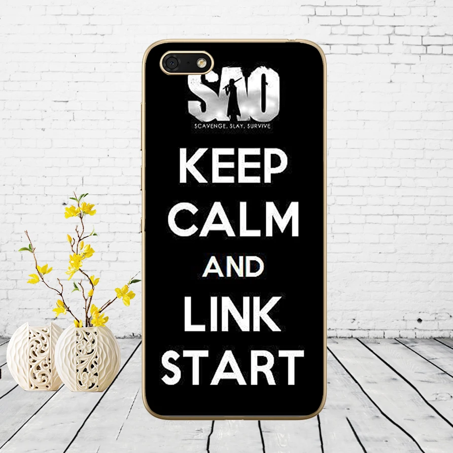 19 Мягкий силиконовый чехол 239DD Sword Art Online SAO Аниме Манга для huawei honor 9 10 Lite 7A 5,45 7a pro 7c 5,7 дюймов 7x 8x чехол - Цвет: 19