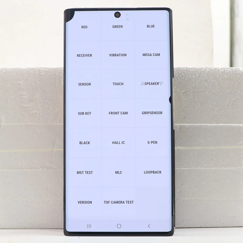 Pantalla LCD Original para Samsung Galaxy Note 10 Plus, digitalizador de pantalla t&aacute;ctil con defectos, N975, N975F, SM-N9750-2