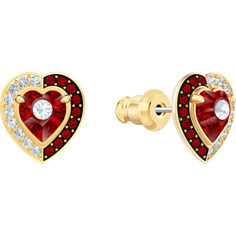 Женские серьги-гвоздики PANDOO модные романтические из стерлингового серебра с 1:1