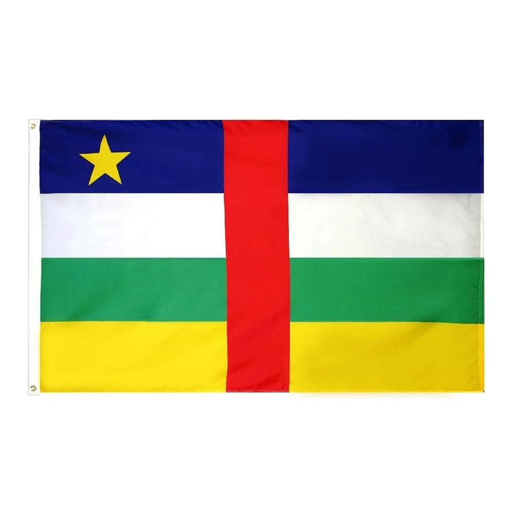 

3x5 Ft Central African Republic Africa National Flag for Decoration