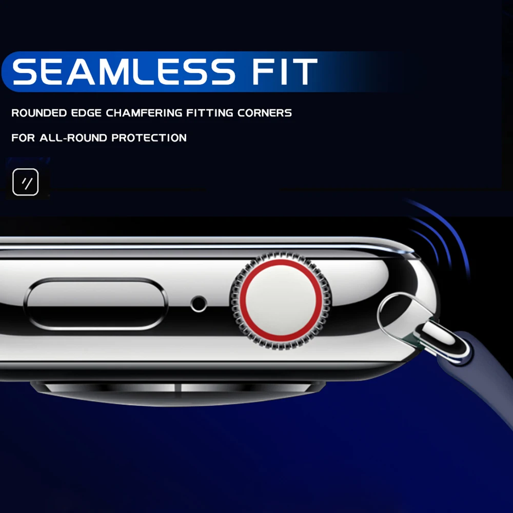 Защитная пленка для apple watch 6 44 мм 40 42 38 iWatch защитная se Series SE 4 | Наручные часы